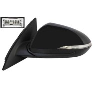 Retrovisore Elettrico Termico Rib. C/fanalino Per Hyundai I30 Lato Sinistro Dal 2017/02
