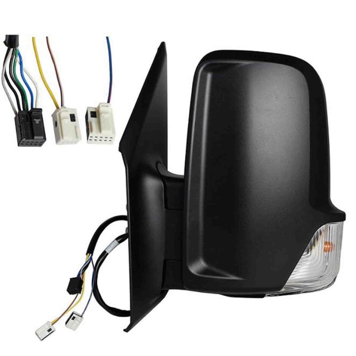 001502_AUTO.JPG Retrovisore Elettrico Termico C/fan. Braccio Corto Per Mercedes Sprinter Lato Destro Dal 2018/06