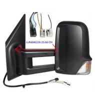 Retrovisore Elettrico Termico C/fan. Braccio Lungo Per Mercedes Sprinter Lato Destro Dal 2018/06