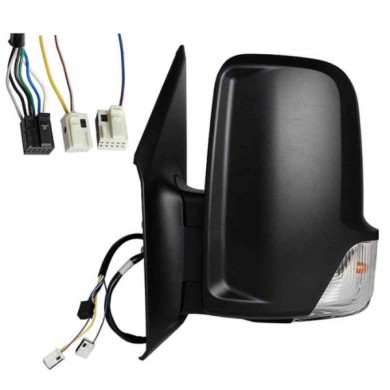 001502_AUTO.JPG Retrovisore Elettrico Termico C/fan. Braccio Corto Per Mercedes Sprinter Lato Sinistro Dal 2018/06