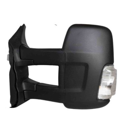 001266_AUTO.JPG Retrovisore Manuale Braccio Lungo C/fan. Bianco 5w Per Ford Transit Lato Sinistro Dal 2014/03 Al 2019/12