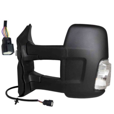 001266_AUTO.JPG Retrovisore Elettrico Term. Braccio Lungo C/fan. Bianco 5w Per Ford Transit Lato Sinistro Dal 2014/03 Al 2019/12