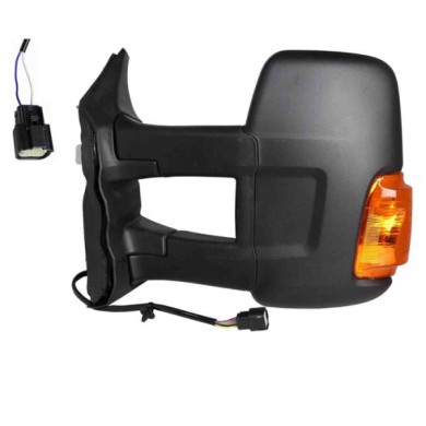 001266_AUTO.JPG Retrovisore Elet. Term. Braccio Lungo C/fan. Arancio 16w Per Ford Transit Lato Sinistro Dal 2014/03 Al 2019/12