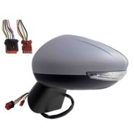 Retrovisore Elettrico Term. Rib. C/fan. E Luce Cortesia Per Citroen C3 Aircross Lato Sinistro Dal 2017/07 Al 2021/02