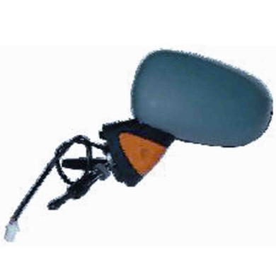 000354_AUTO.JPG Retrovisore Meccanico Con Fanalino Arancio Per Renault Modus Lato Sinistro Dal 2004/09 Al 2008/01