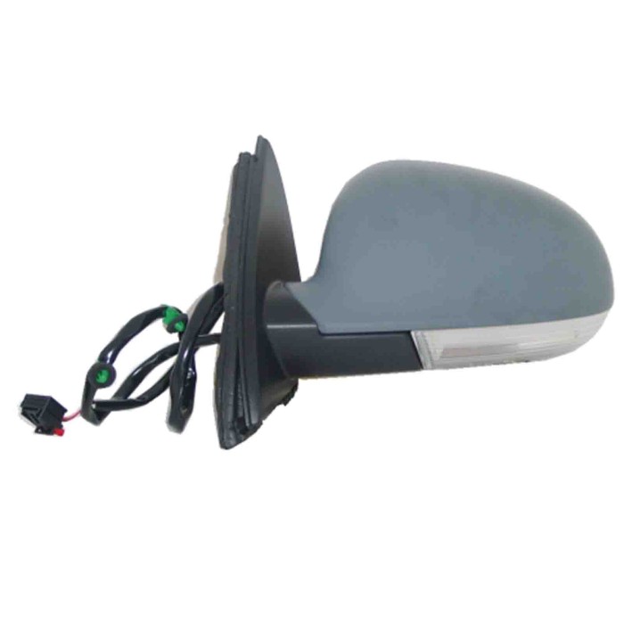 000438_AUTO.JPG Retrovisore Elettrico Termico C/fan. Integrato Per Volkswagen Golf V Lato Destro Dal 2003/10 Al 2008/08