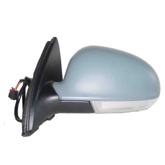 000438_AUTO.JPG Retrovisore Elettrico Term. Rib. C/fan. Integrato Per Volkswagen Golf V Lato Destro Dal 2003/10 Al 2008/08