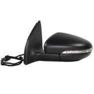 Retrovisore Elettrico Term. Rib. C/fan E Luce Di Cort. Per Volkswagen Golf Vi Lato Destro Dal 2008/11 Al 2012/09