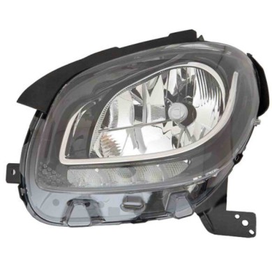 001336_AUTO.JPG Proiettore H4 C/luce Diurna A Led Elettrico Senza Motore Per Smart Fortwo Lato Destro Dal 2014/11