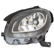 Proiettore H4 C/luce Diurna A Led Elettrico Senza Motore Per Smart Fortwo Lato Destro Dal 2014/11