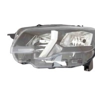 Proiettore H7-h1-py21w-w21/5w Con Motore Elettrico Per Peugeot Partner Lato Destro Dal 2018/09