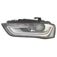 001109_AUTO.JPG Proiettore Xenon D3s+h7 C/diurna A Led Con Motore Elettrico Per Audi A4 Lato Sinistro Dal 2012/02 Al 2015/08