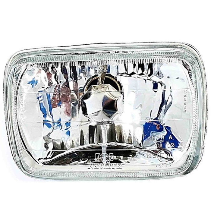 000687_AUTO.JPG Proiettore H4 Rettangolare Senza Luce Di Posizione Per Universale