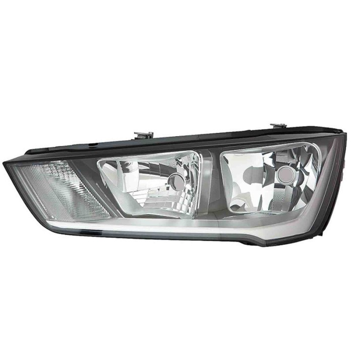 001456_AUTO.JPG Proiettore H7-h15-hy21w Con Motore Elettrico Per Audi A1 Lato Destro Dal 2014/07 Al 2018/08