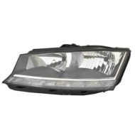 001647_AUTO.JPG Proiettore H7-h7-py24w-w21/5w C/luce Diurna A Led Con Motore Per Skoda Fabia Lato Destro Dal 2018/09 Al 2021/05