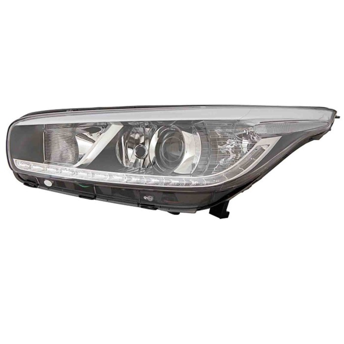 001121_AUTO.JPG Proiettore H7-h7-h7-py21 C/luce Diurna A Led Con Motore Per Ceed 5 Porte Lato Sinistro Dal 2012/05 Al 2015/07
