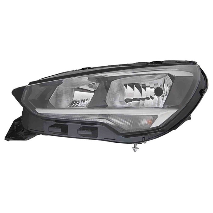 001581_AUTO.JPG Proiettore H7-h15-py24w Con Motore Elettrico Per Opel Corsa Lato Destro Dal 2019/07