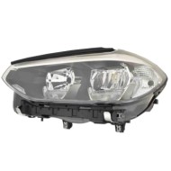 Proiettore H7-py24w Con Luce Diurna A Led Per Bmw X3 G01 Lato Sinistro Dal 2017/10 Al 2021/07