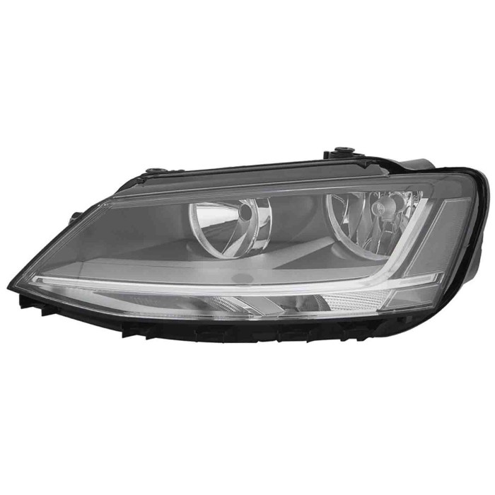 000970_AUTO.JPG Proiettore H7-h7-py21w A Led Con Motore Elettrico Per Volkswagen Jetta Lato Destro Dal 2011/02 Al 2013/12