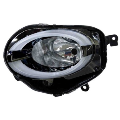 001353_AUTO.JPG Proiettore H7-w21w A Led Regolazione Manuale Per Fiat 500 Lato Destro Dal 2015/07