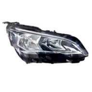 Proiettore H7-hb3-pwy24w Con Motore E Luce Diurna A Led Per Peugeot 3008 Lato Sinistro Dal 2016/07