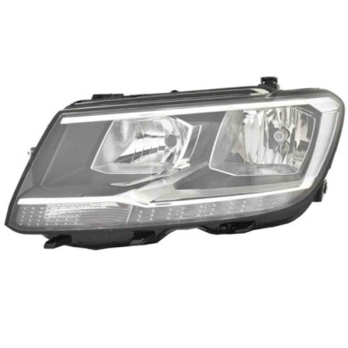 001464_AUTO.JPG Proiettore H7-py21w A Led Con Motore Elettrico Per Volkswagen Tiguan Allspace Lato Destro Dal 2017/10 Al 2020/06