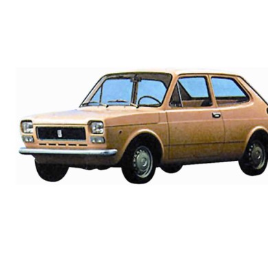 B02193D.JPG Lente Anteriore Bianco - Arancio Per Fiat 127 Lato Destro Dal 1972/01 Al 1977/12