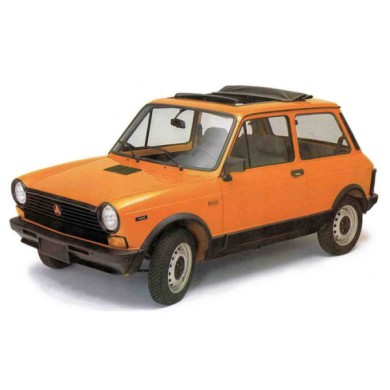 B02200D.JPG Lente Anteriore Arancio Per Autobianchi A112 Iv° Lato Sinistro Dal 1977/01 Al 1979/12