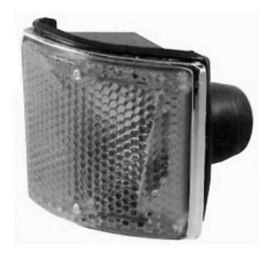 001592_AUTO.JPG Gruppo Ottico Anteriore Bianco Per Fiat 128 Lato Destro Dal 1969/04 Al 1976/12
