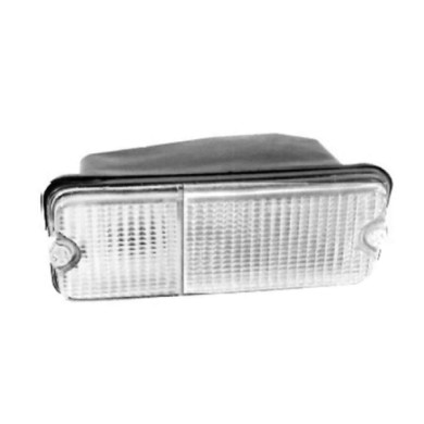 000491_AUTO.JPG Gruppo Ottico Anteriore Bianco Per Fiat 127 Lato Sinistro Dal 1972/01 Al 1977/12