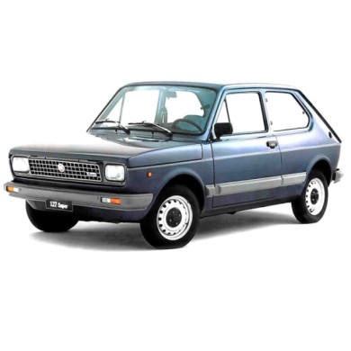 B02220D.JPG Lente Anteriore Bianco-arancio Per Fiat 127 Ii Lato Sinistro Dal 1972/11 Al 1980/12
