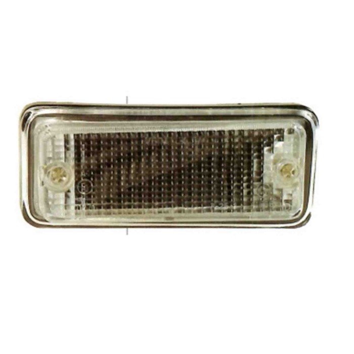 000088_AUTO.JPG Gruppo Ottico Anteriore Bianco Per Fiat 126 / 126 Bis Lato Destro Dal 1972/01 Al 1982/12