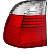 Gruppo Ottico Posteriore Esterno Bianco- Rosso A Led Per Bmw Serie 5 E39 Lato Sinistro Dal 2000/09 Al 2003/07