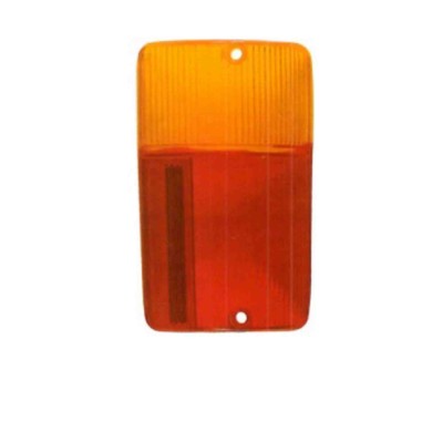 001623_AUTO.JPG Lente Posteriore Arancio - Rosso Per Fiat 126 Fsm Lato Sinistro Dal 1983/05 Al 1992/12