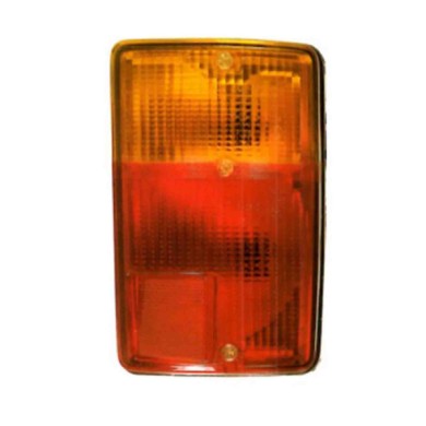 000088_AUTO.JPG Gruppo Ottico Posteriore Arancio-rosso Per Fiat 126 / 126 Bis Lato Sinistro Dal 1972/01 Al 1982/12