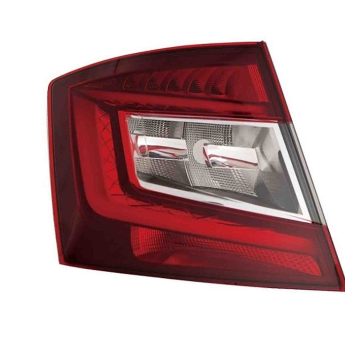 001323_AUTO.JPG Gruppo Ottico Posteriore A Led Per Skoda Fabia Lato Destro Dal 2015/01 Al 2018/08 Versione 5 Porte