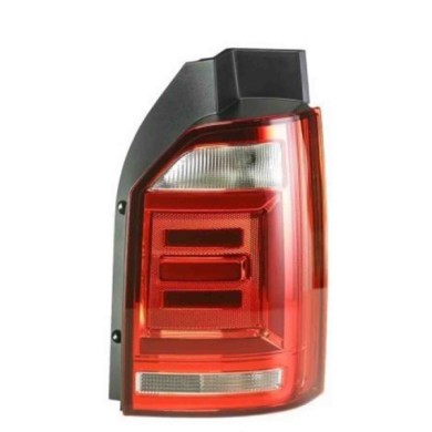 001339_AUTO.JPG Gruppo Ottico Posteriore Bianco - Rosso A Led Per Volkswagen Transporter T6 Lato Destro Dal 2015/05