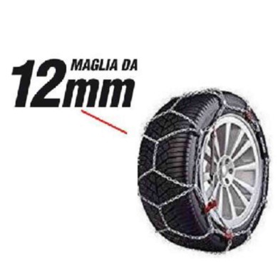 CAT12$265.JPG Catene Da Neve 12 Mm. "snow Future " 265 Per Catene Da Neve Snow Future 12mm