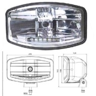000036_AUTO.JPG Fendinebbia Universale H7 C/luce Di Posizione A Led Per Mercedes Atego Dal 1998/01 Al 2004/12