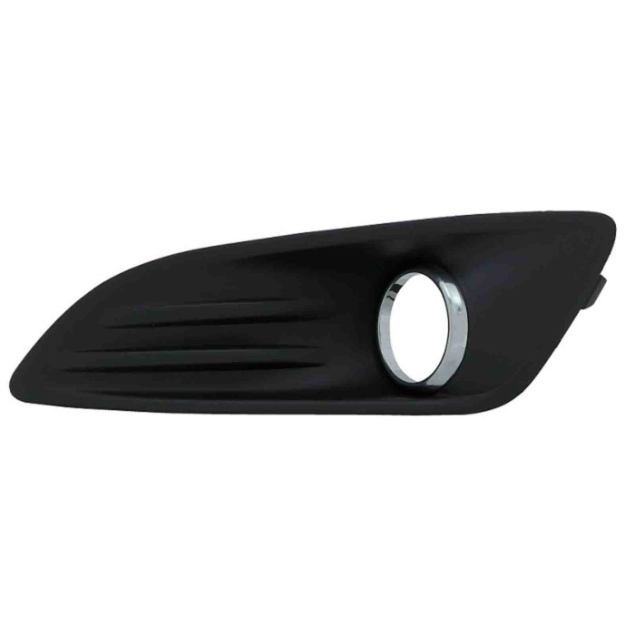 001081_AUTO.JPG Griglia Fendinebbia Nera Con Bordo Cromato Per Ford Fiesta Lato Destro Dal 2013/01 Al 2017/04
