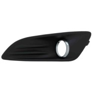 001081_AUTO.JPG Griglia Fendinebbia Nera Con Bordo Cromato Per Ford Fiesta Lato Destro Dal 2013/01 Al 2017/04