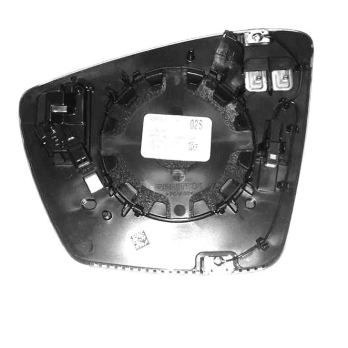 001462_AUTO.JPG Piastra Specchio Termica Per Skoda Karoq Lato Destro Dal 2017/10