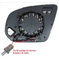 Piastra Specchio Termica Per Mercedes Classe G W463 Lato Destro Dal 2018/06
