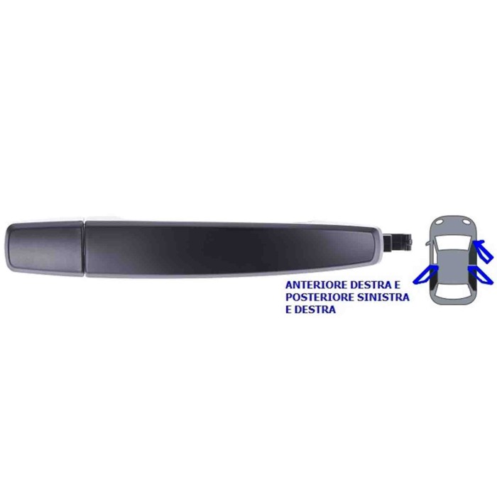 000957_AUTO.JPG Maniglia Esterna Anteriore E Posteriore Per Chevrolet (ex Daewoo) Aveo Dal 2011/05
