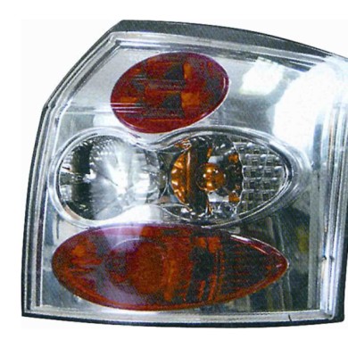 000022_AUTO.JPG Kit Fanale Posteriore Mod. Lexus Cromato Per Audi A4 Dal 2000/12 Al 2004/10