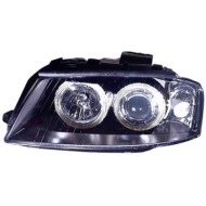 Kit Proiettore H7/h7 C/lenticolare Tecn. Celis Per Audi A3 Sport Back 5 Porte Dal 2004/09 Al 2008/06