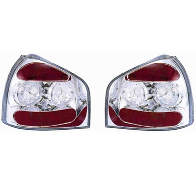 000018_AUTO.JPG Kit Fanale Posteriore Mod. Lexus Cromato Per Audi A3 Dal 1996/09 Al 2000/08