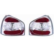 Kit Fanale Posteriore Mod. Lexus Cromato Per Audi A3 Dal 1996/09 Al 2000/08