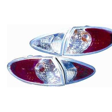 000003_AUTO.JPG Kit Fanale Posteriore Mod. Lexus Cromato Per Alfa Romeo 147 Dal 2000/10 Al 2004/10