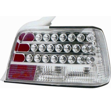 000043_AUTO.JPG Kit Fanale Posteriore A Led Cromato Per Bmw Serie 3 E36 Dal 1990/09 Al 1999/10